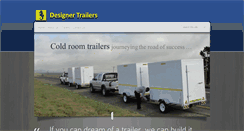 Desktop Screenshot of designertrailers.co.za